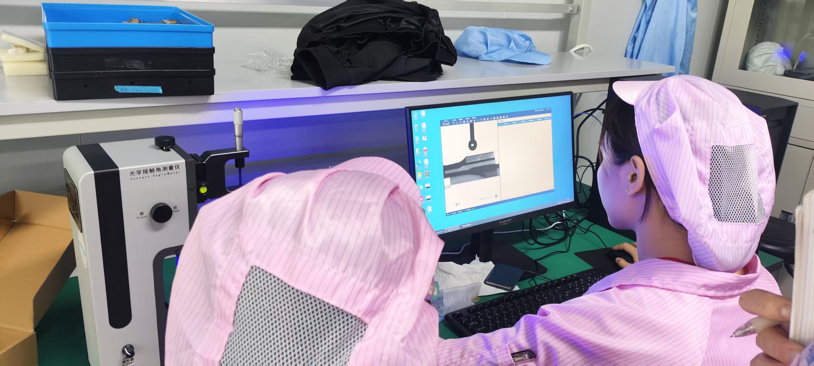 標(biāo)準(zhǔn)型接觸角測(cè)量?jī)x入駐鶴壁安捷訊